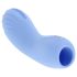 Evolved - getextureerde vinger-vibrator (blauw)