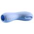 Evolved - getextureerde vinger-vibrator (blauw)