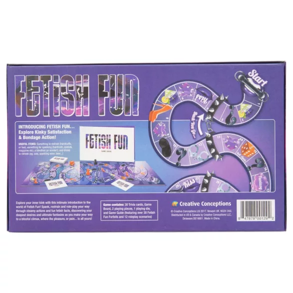 Fetish Fun - erotisch gezelschapsspel voor koppels (Engelstalig)