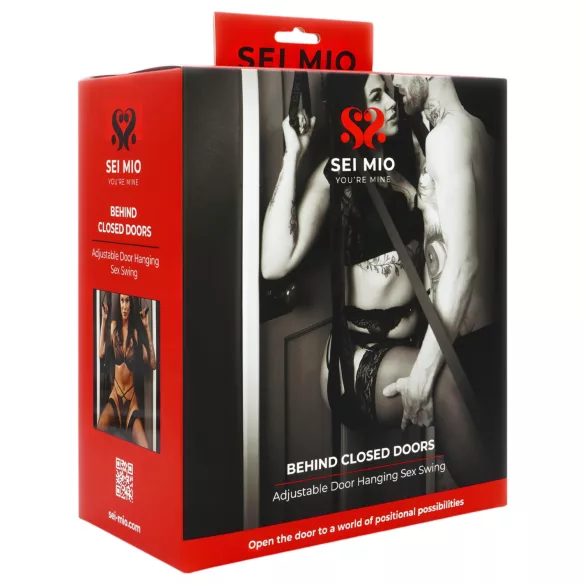 Sei Mio - seksschommel voor deur - zwart