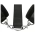Sei Mio - bondage set - handboeien en halsband - zwart