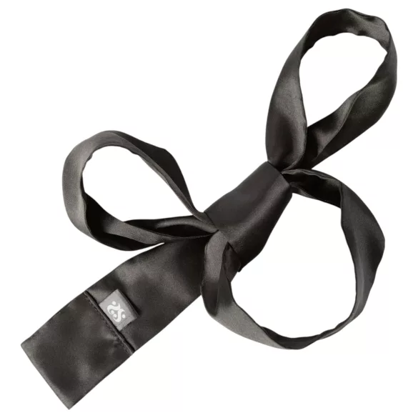 Sei Mio - bondage touw - satijn - zwart