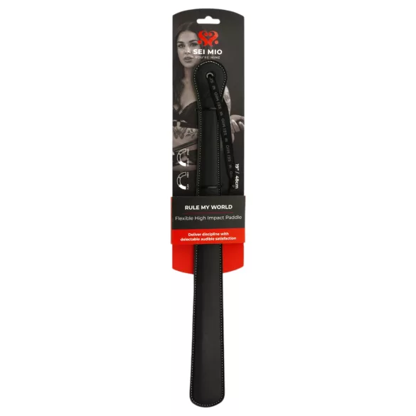 Sei Mio - lange paddle - zwart