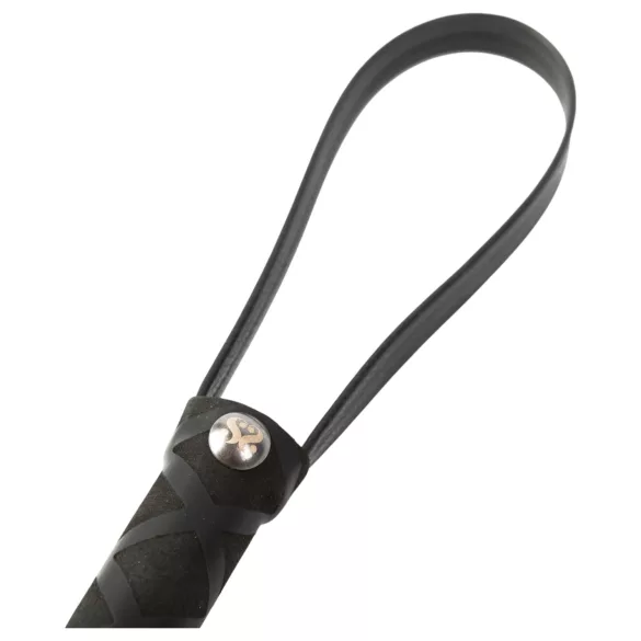 Sei Mio - zweep - zwart - vegan leer