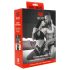 Sei Mio - Strap-on dildo met harnas - 15 cm (zwart)