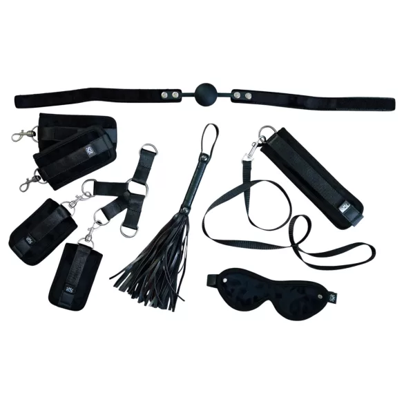Sei Mio - bondage set - 6-delig - zwart