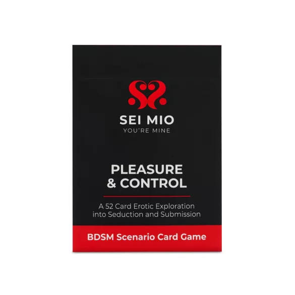 Sei Mio Pleasure & Control - BDSM kaartspel (52 kaarten)
