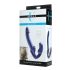 Strap U Revolver II - strap-on vibrator - vibrerend - siliconen blauw