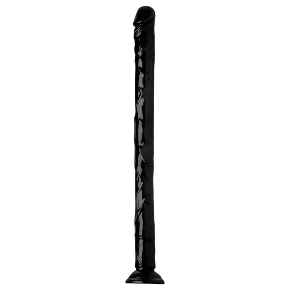 Hosed Anal Snake 19 - anale dildo met zuignap - zwart