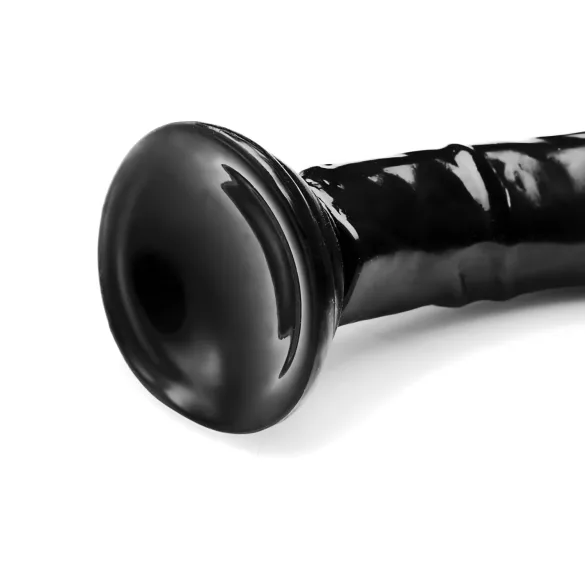 Hosed Anal Snake 19 - anale dildo met zuignap - zwart
