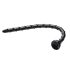 Hosed Swirl Thin Anal Snake 18 - anale dildo (zwart)