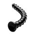 Hosed Swirl Tchick Anale Dildo 18 - anale dildo (zwart)