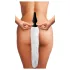 TAILZ - fox staart buttplug met diadeem - zwart/wit