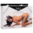 TAILZ - fox staart buttplug met diadeem - zwart/wit