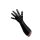 Pleasure Fister - getextureerde vuist handschoen (zwart)