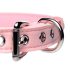 Master Series Gouden Kitty - halsband met belletje en strik (roze)