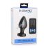 Zeus - Draadloze E-Stim Anale Vibrator (Zwart)