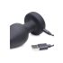 Zeus - Draadloze E-Stim Anale Vibrator (Zwart)