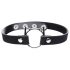 Master Series Kinky Kitty - halsband met kattenkopje (zwart)