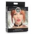 Master Series Kinky Kitty - halsband met kattenkopje (zwart)