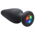 Booty Sparks - Silicone Light-Up Anaalplug (zwart)