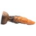Creature Cocks Ravager - siliconen dildo met textuur - 20cm - oranje