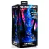 Creature Cocks Kraken - dildo met spiraal octopusarm - 21cm - goud/blauw