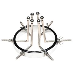 XR Brands Oculus - roestvrijstalen spreider (zilver)