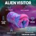 Creature Cocks Cyclone - siliconen alien vagina (lila-roze)