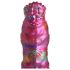 Creature Cocks Larva - buitenaardse ei-afzet dildo (regenboog)