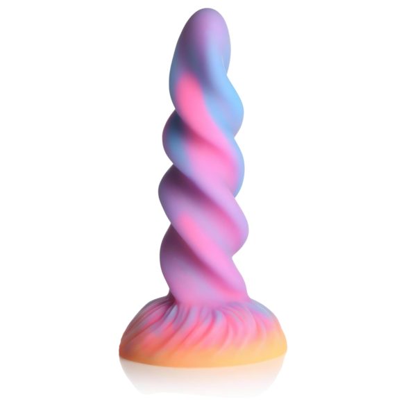 Creature Cocks Moon Rider - lichtgevende unicorn dildo (lila-roze)