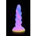 Creature Cocks Moon Rider - lichtgevende unicorn dildo (lila-roze)