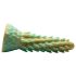 Creature Cocks Stegosaurus - siliconen dildo - 20 cm (groen)