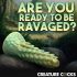 Creature Cocks Stegosaurus - siliconen dildo - 20 cm (groen)