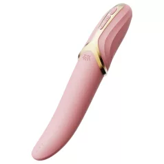   Zalo Eve - oplaadbare verwarmde roterende vibrator - siliconen roze