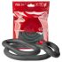 Perfect Fit Ultra Wrap - dikke penismantelset - zwart (3 stuks)
