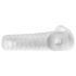 Perfect Fit Breeder - open penis sleeve (wit)