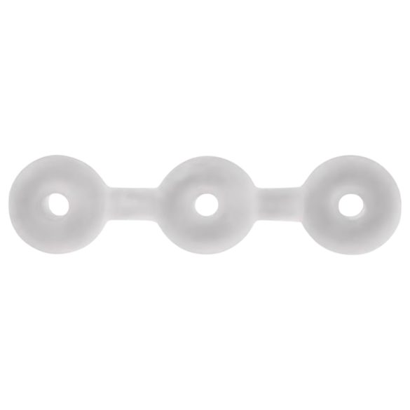 Perfect Fit Triple - trio penringen (wit)