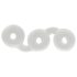 Perfect Fit Triple - trio penringen (wit)