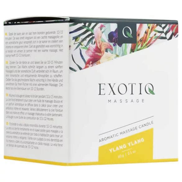 Exotiq - massagekaars - ylang ylang geur - 60g