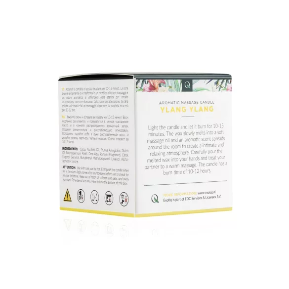 Exotiq - massagekaars - ylang ylang geur - 60g