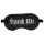 Ouch! - satijnen oogmasker met opschrift "Spank Me" (zwart)