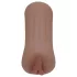 XKIN Beauty Queen Lulu - levensechte kunstvagina‑masturbator (donker natuurkleur)