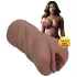 XKIN Next Door Amani - levensechte kunstvagina‑masturbator (donker natuurkleur)