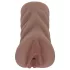 XKIN Next Door Amani - levensechte kunstvagina‑masturbator (donker natuurkleur)