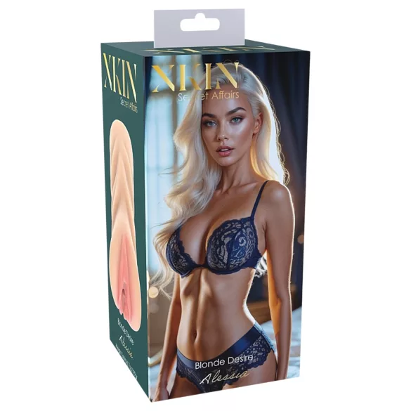 XKIN Desire Alessia - realistische kunstvagina-masturbator (natuurkleur)