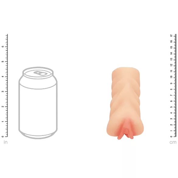 XKIN Desire Alessia - realistische kunstvagina-masturbator (natuurkleur)