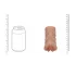 XKIN Honey Celeste - levensechte kunstvagina‑masturbator (natuur)