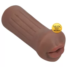 XKIN - kunstvagina masturbator - S (donker natuurkleur)