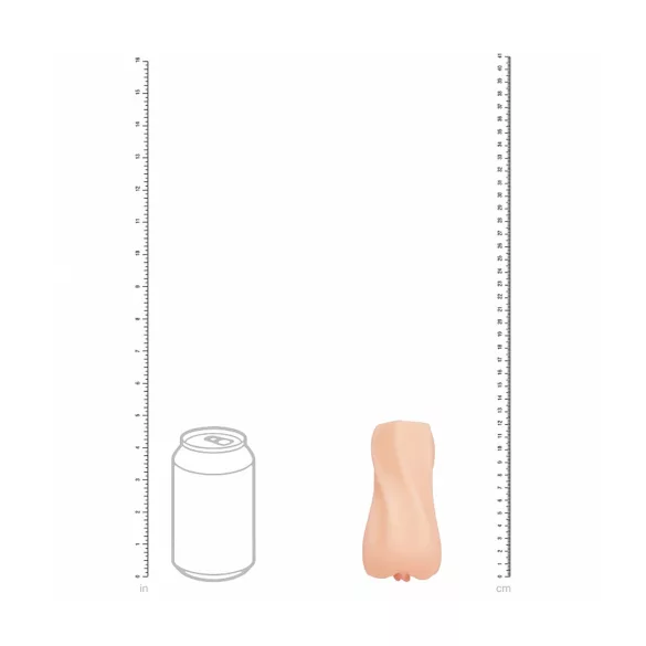 XKIN Cutie Darla - levensechte kunstvagina-masturbator (natuurlijk)